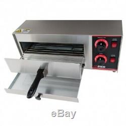 Commercial 20 Countertop Electric Pizza Oven 120V, 1500W ETL
