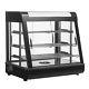Commercial 26x26x20 Countertop 3-Tier Food Pizza Warmer Display Cabinet Case