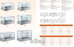 Commercial 27 x 16 x 19 Countertop Food Pizza Pastry Warmer Wide Display Case
