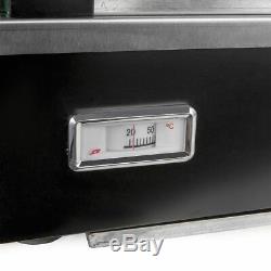 Commercial 3 Tier Food Pizza Warmer Cabinet Countertop Heated Display Case