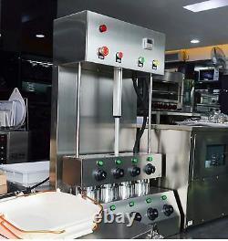 Commercial 4 Heads Pizza Cone Forming Machine 110V Cone Pizza Maker with Oven