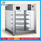Commercial Countertop 4-Tier Food Pizza Warmer Display Cabinet Case Counter top