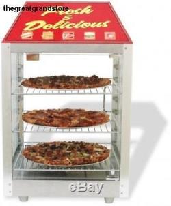 Commercial Countertop Food Warmer Pizza Display Case Electric Counter Top Store