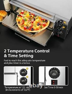 Commercial Countertop Pizza Oven Electric Bakery Oven for 14 Pizza Indoor