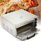 Commercial Electric Pizza Baking Oven Cake Bread Thermosat Stainless Steel 2000W