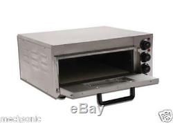 Commercial Electric Pizza Oven With Timer for Making Bread, Cake, Pizza 220V S