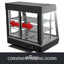 Commercial Food Warmer Bain Maire Heat Food pizza Display Warmer Cabinet 15In