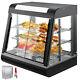 Commercial Food Warmer Display Case Heat Food pizza Display Warmer Cabinet 3Tier