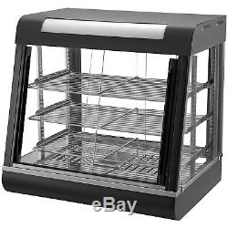 Commercial Food Warmer Display Case Pizza Warmer 48in Pasty Warmer buffet 3 Tier