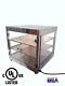 Commercial Food Warmer HeatMax 24x24x24 up to 20Large Pizza Heated Display Case