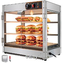 Commercial Food Warmer Pizza Warmer Pastry Warmer with Magnetic Doors
