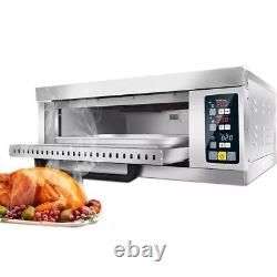 Commercial Large-Capacity Single Layer Oven Cake Pizza Bread Baking Machine