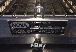 Commercial NOVA Pizza Oven Model N-100 Made in USA 1600 Watts Perfect & Clean