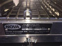 Commercial NOVA Pizza Oven Model N-100 Made in USA 1600 Watts Perfect & Clean
