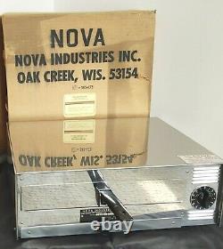Commercial Nova N-100 Counter Top Pizza Oven 1600 Watt Stainless Steel