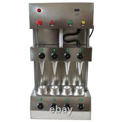 Commercial Pizza Cone Forming Making Machine Pizza Cone Maker 110V 2.6KW, 4 Molds