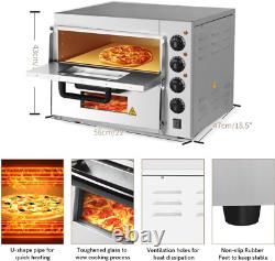 Commercial Pizza Oven 16 Countertop Electric Indoor