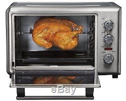 Commercial Stainless Oven Convection Toaster Broil Bake CounterTop Kitchen Pizza