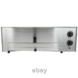Commercial Stainless Steel Countertop Pizza Oven w\ Adjustable Thermost Control