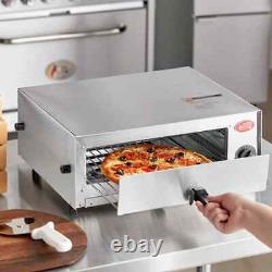 Commercial Stainless Steel Large Countertop Pizza / Snack Oven 120V, 1450W