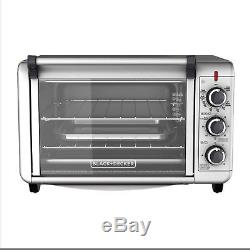 Commercial Toaster Oven Convection Kitchen Countertop Stainless Steel Pizza Bake