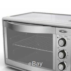 Convection Toaster Oven Stainless Large Pizza Toast Bake Broil Roast Counter Top