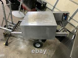 Conveyor Pizza Oven Ctx G26 220v electric Comercial SS Used just serviced