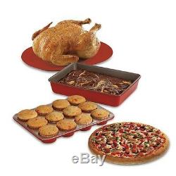Countertop Convection Oven Extra Large Electric Pizza Toaster Kitchen Cooking