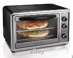 Countertop Oven Convection Rotisserie broiler Chicken rack / pizzas/ 2 cake pans