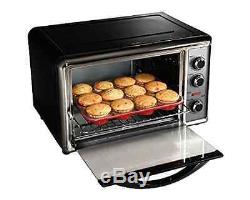 Countertop Oven with Convection and Rotisserie Table Top Toaster Broiler Pizza
