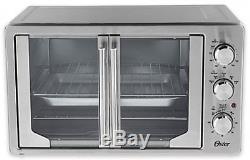 Countertop Pizza Oven French Door Convection Electric Stainless Steel Oster