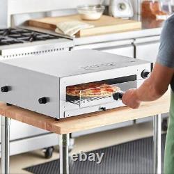 Countertop Pizza Snack Oven Stainless Steel with Thermostatic Control Glass Door