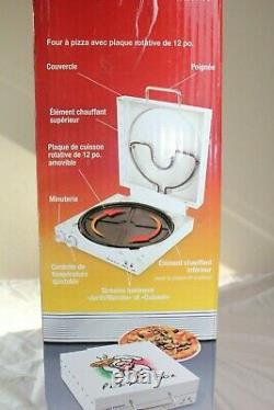 CuiZen Pizza Box Portable Rotating Oven Countertop Home Baking Maker NIB