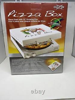 CuiZen Pizza Box Portable Rotating Oven Countertop Home Baking Maker PIZ-4012