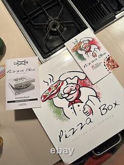 Cuizen Pizza Box Countertop Pizza Oven with 12 Rotating Pan 4012