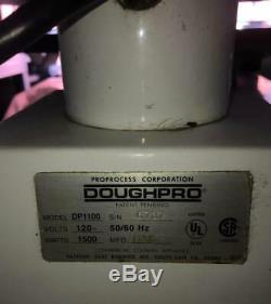 DoughPro DP1100 Dough Pro Countertop 18 Heated Manual Pizza Dough Press