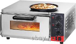 ETL Listed Countertop Electric Indoor Commercial Pizza Oven with Pizza Stone and