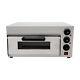 Electric Countertop Pizza Oven 1300W With Adjustable Temp And Timer Single Deck