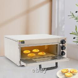 Electric Countertop Snacks Pizza Oven 1800W Commercial Pizza Oven 20L/5.28gal