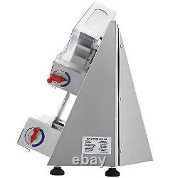 Electric Dough Sheeter Stainless Steel Pizza Dough Roller Sheeter 110V 370W