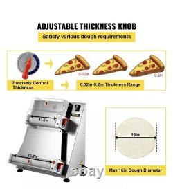Electric Pizza Dough Roller Sheeter Pastry Press Making Machine 10-40cm LW