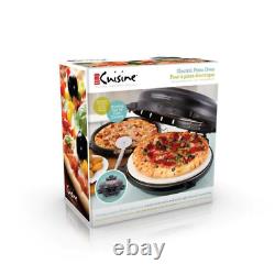 Electric Pizza Maker Oven Lidded Automatic Shut Off Cooking Appliance Home Use