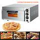 Electric Pizza Oven Countertop 14'' Stainless Steel Pizza Oven Single Layer
