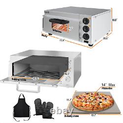 Electric Pizza Oven Countertop Indoor Pizza Ovens Pizza Cooker 2000W Commercial