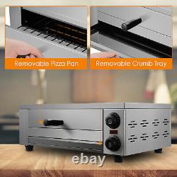 Electric Pizza Oven Countertop Pizza Oven 12Pizza Baker StainlessSteel Home Use