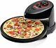 Electric Rotating 12 Inch Pizza Cooker, Countertop Pizza Pie Oven, Black
