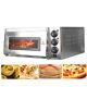 Electric Single Deck Countertop Pizza Oven Stone Bake Base 16 Commercial