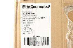 Elite Gourmet ETO-4510M Double Countertop Convection Toaster Double Pizza Oven