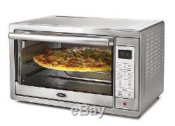 Extra-Large Electric Convection Oven Pizza Toaster Digital Countertop Stainless