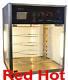 Fma Omcan 20427 DW-CN-0457 Counter Top Pizza Food Warmer Display Case 4 Shelf's